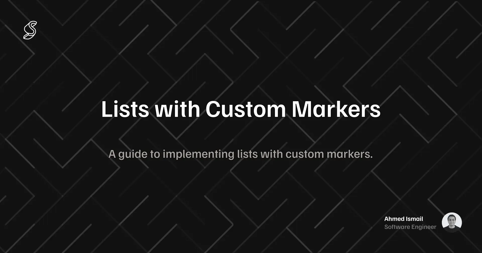 Lists with Custom Markers's cover image
